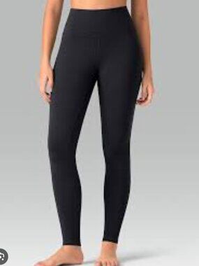 Colorful Koala High Waist Black Leggings -Size Large